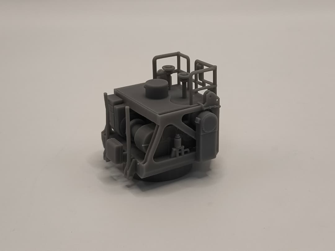 1/96 DKM Bismarck Airplane Crane Kit - Protosoon