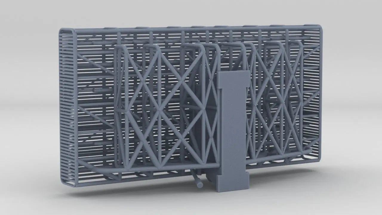 1/96 DKM FuMO 23 Radar Station - distefan 3d print