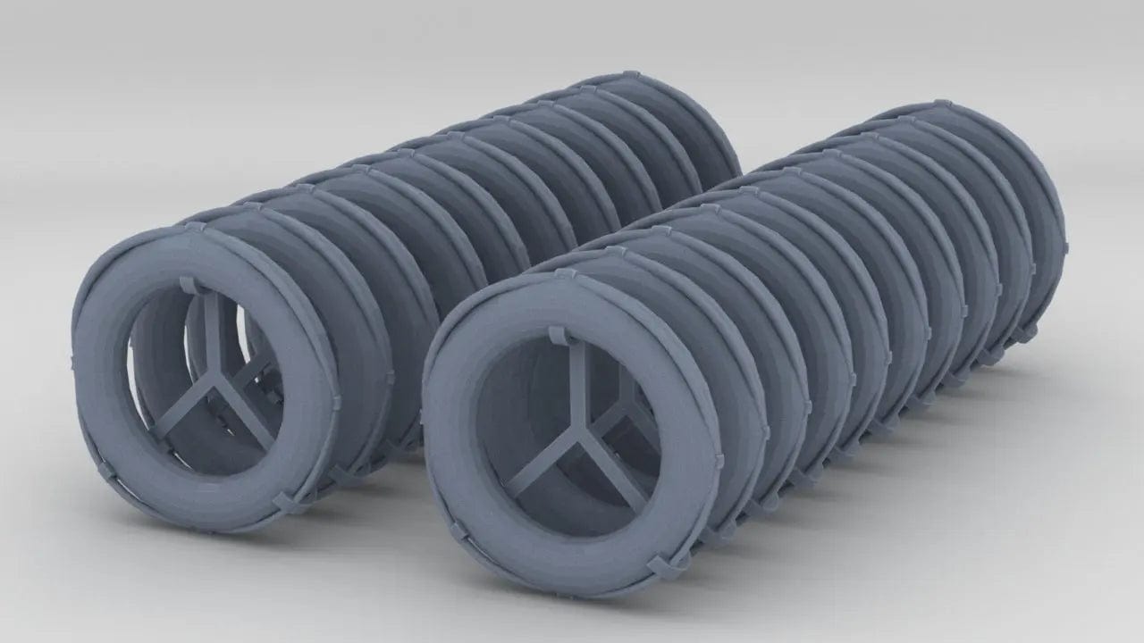 1/96 DKM Life Ring Set (20pcs) - distefan 3d print
