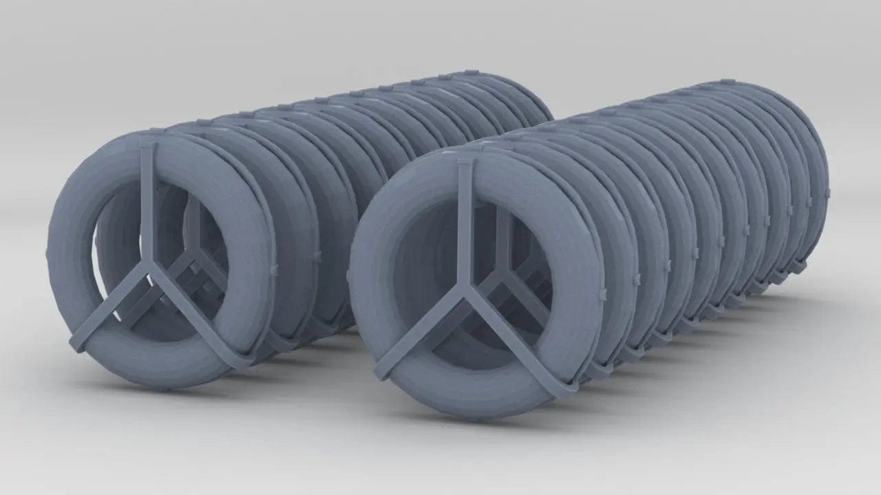 1/96 DKM Life Ring Set (20pcs) - distefan 3d print
