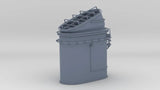 1/96 DKM Narvik Z37 Forward Funnel