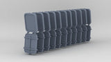 1/96 DKM Port Rectangle v7 Set (10pcs)