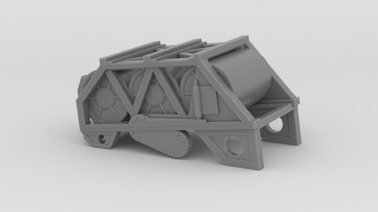 1/96 DKM Release Track with Depth Charge - distefan 3d print