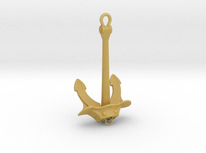 1/96 DKM stern anchor (port side) - distefan 3d print