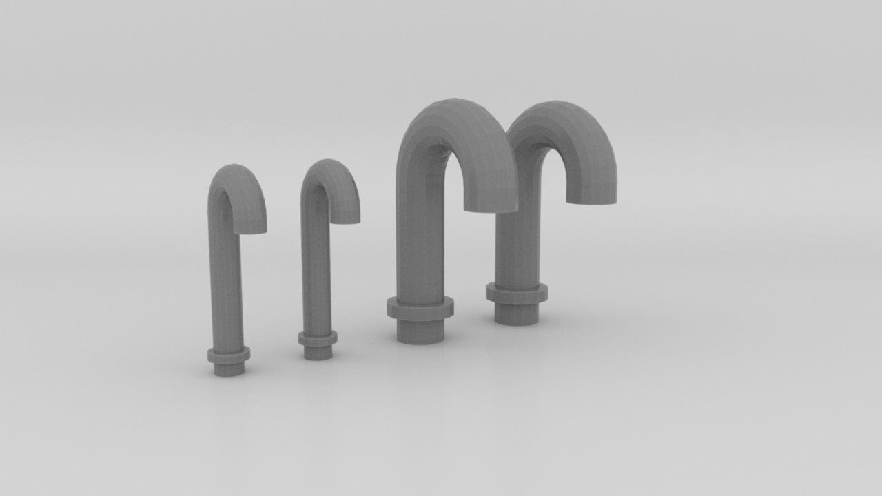 1/96 DKM Ventilation Tubes Set - distefan 3d print