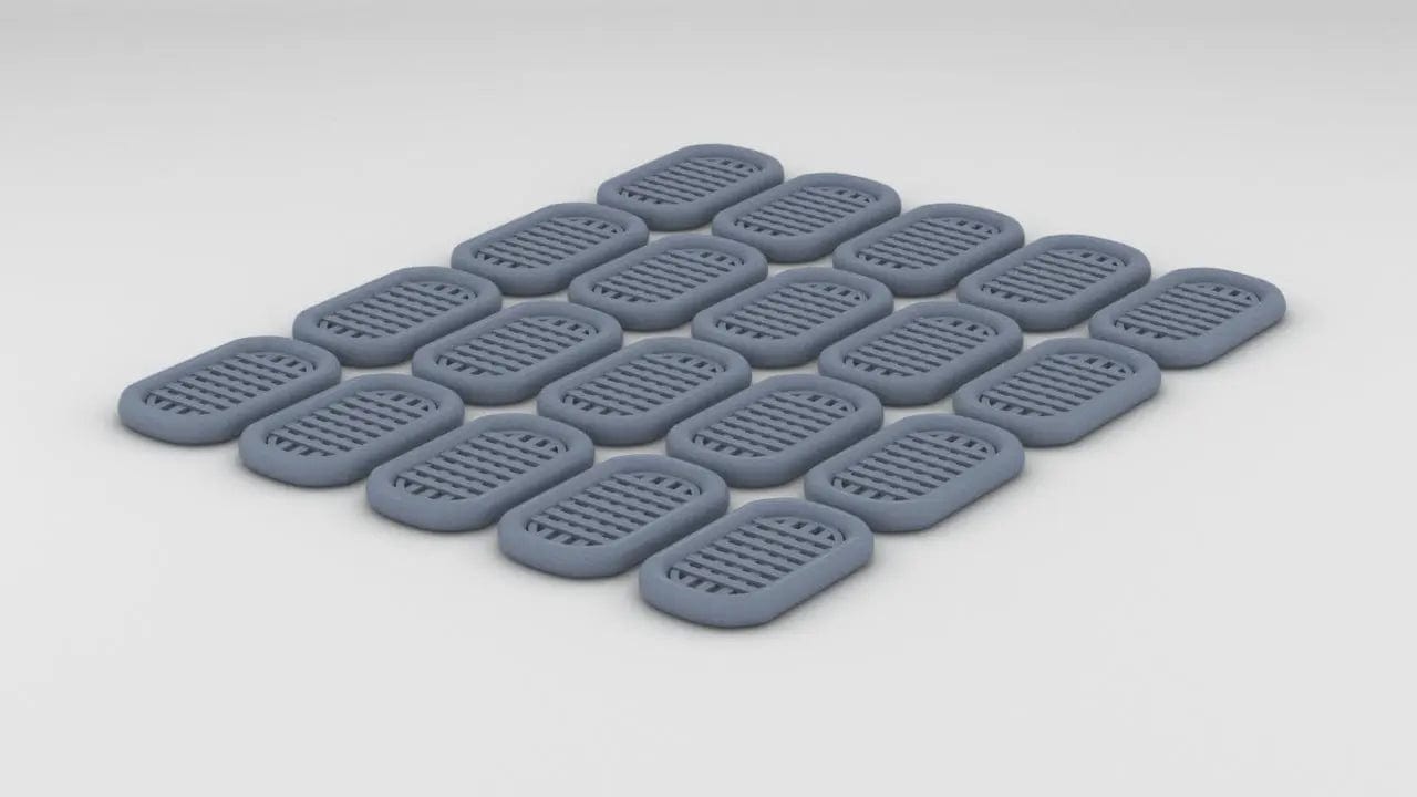 1/96 HMS Dido Life Raft Set (20pcs) - distefan 3d print
