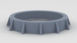 1/96 HMS Exeter 1942 Barbette for Turret 1