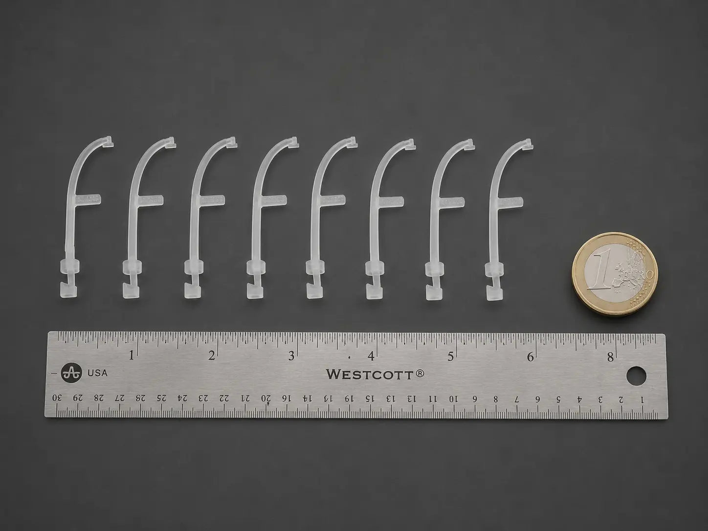 1/96 IJN Davits for Cutter 9m Set (8pcs) - distefan 3d print – alternate view