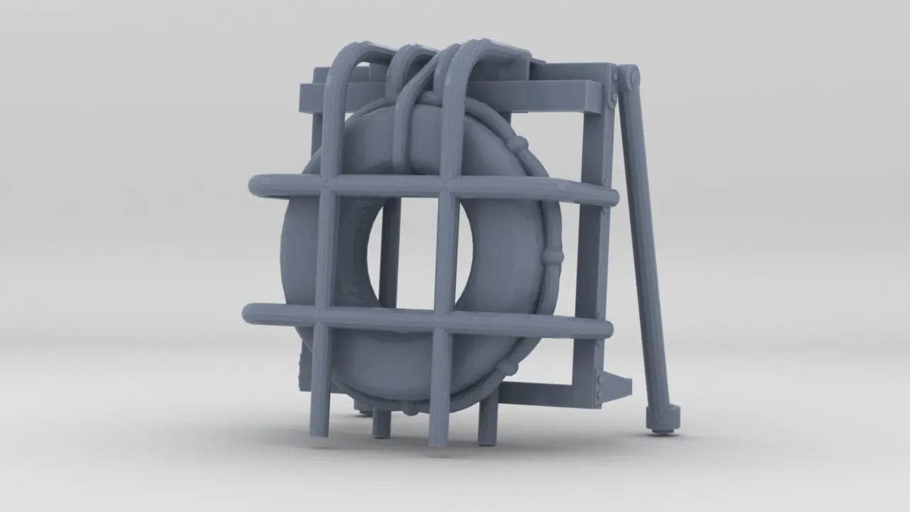1/96 IJN Life Ring - distefan 3d print