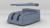 1/96 IJN Maya Aft Turret 1 Set