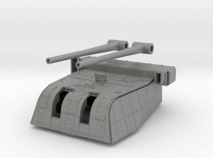 1/96 IJN Maya aft turret 2 set - distefan 3d print
