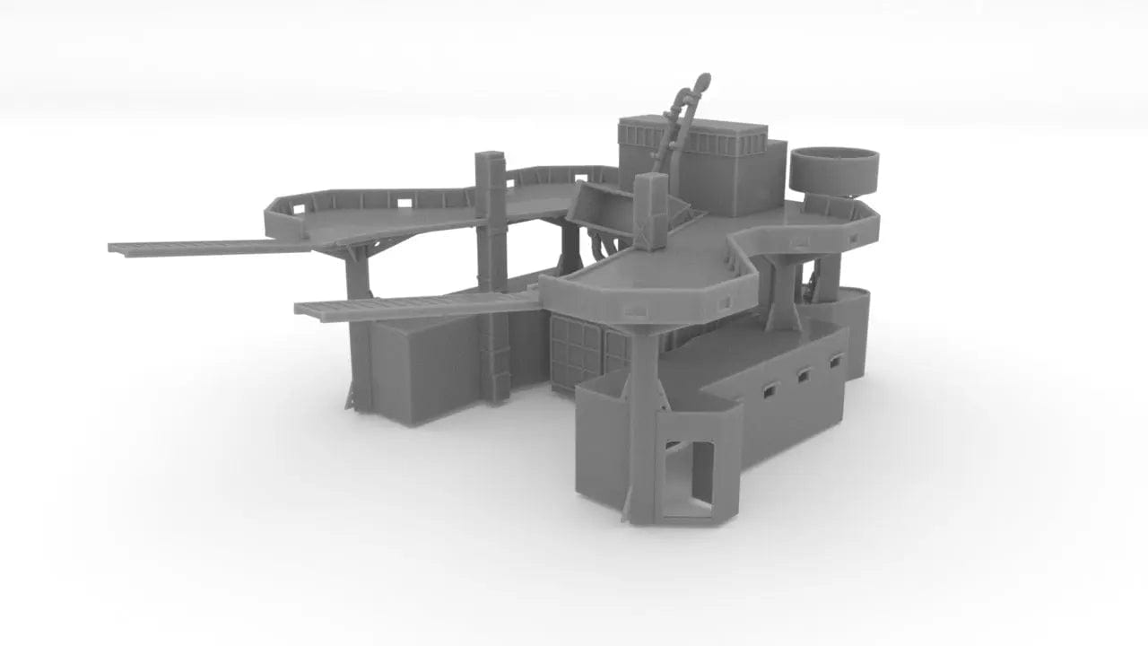 1/96 IJN Maya Amidships Structure Part 2 - distefan 3d print