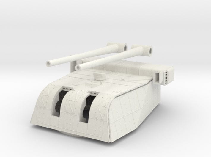 1/96 IJN Maya forward turret 3 set - distefan 3d print