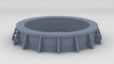 1/96 IJN Maya Forward Turret 4 Barbette