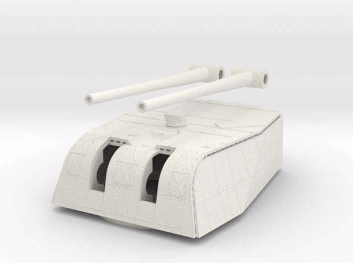 1/96 IJN Maya forward turret 4 set - distefan 3d print