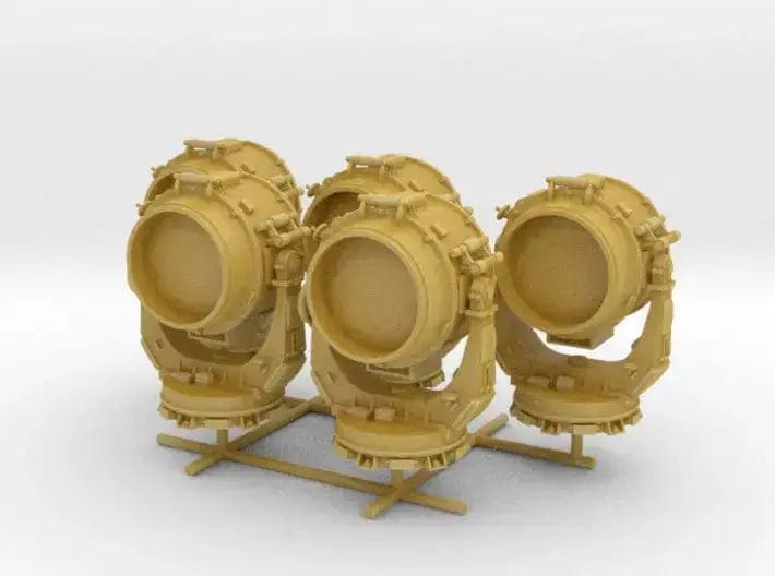 1/96 IJN searchlight 110cm set 5pcs - distefan 3d print