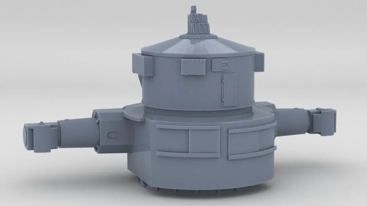 1/96 IJN Yamato Aft Rangefinder - distefan 3d print