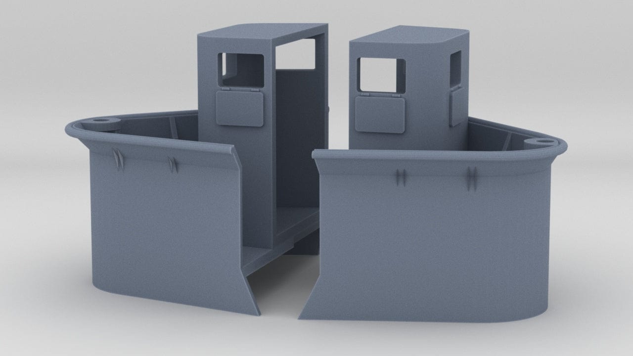 1/96 IJN Yamato Compass Bridge #2 Set (2pcs) - distefan 3d print