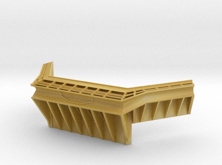 1/96 IJN Yamato lower wind baffle part 8 - distefan 3d print