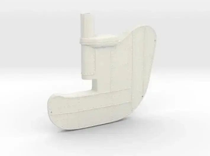 1/96 IJN Yamato rudder big - distefan 3d print