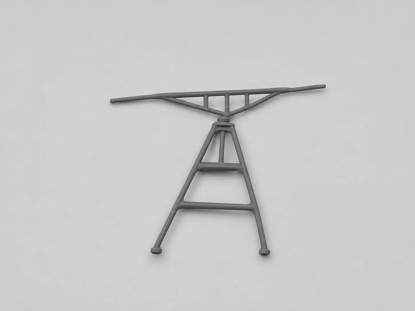 1/96 IJN Yamato Tripod Aerial Mast for 15.5cm Turret - distefan 3d print – alternate view