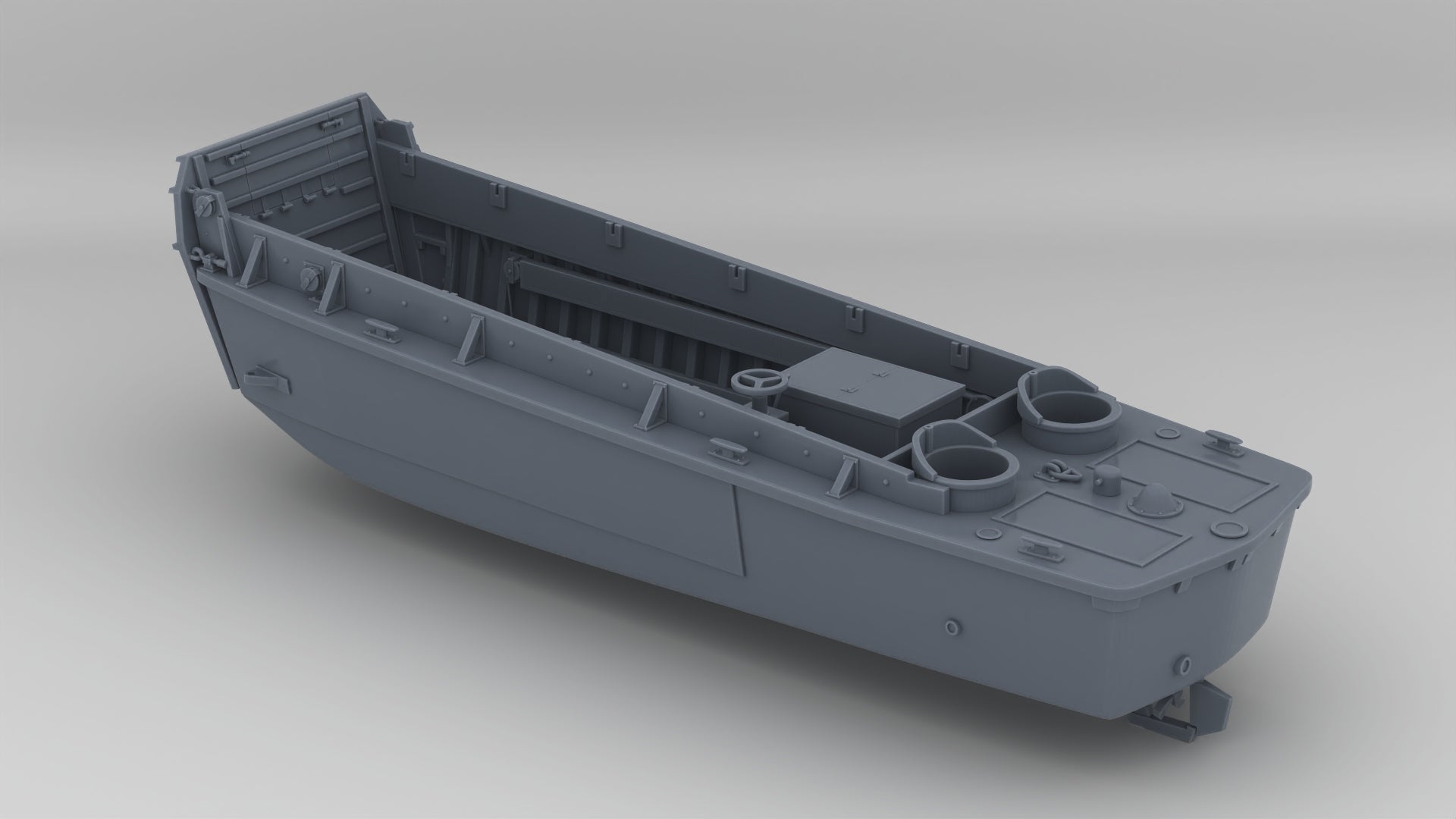1/96 LCVP Higgins Boat (1945) - distefan 3d print
