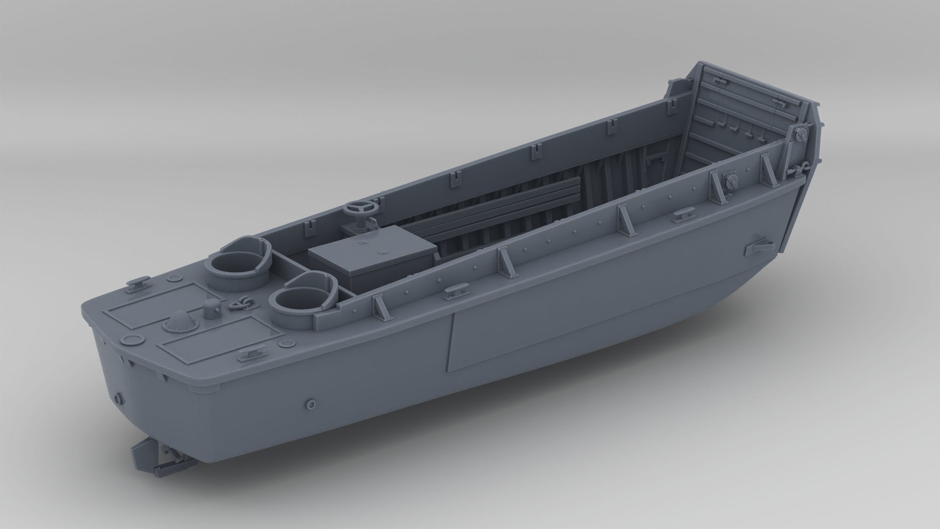 1/96 LCVP Higgins Boat (1945) - distefan 3d print