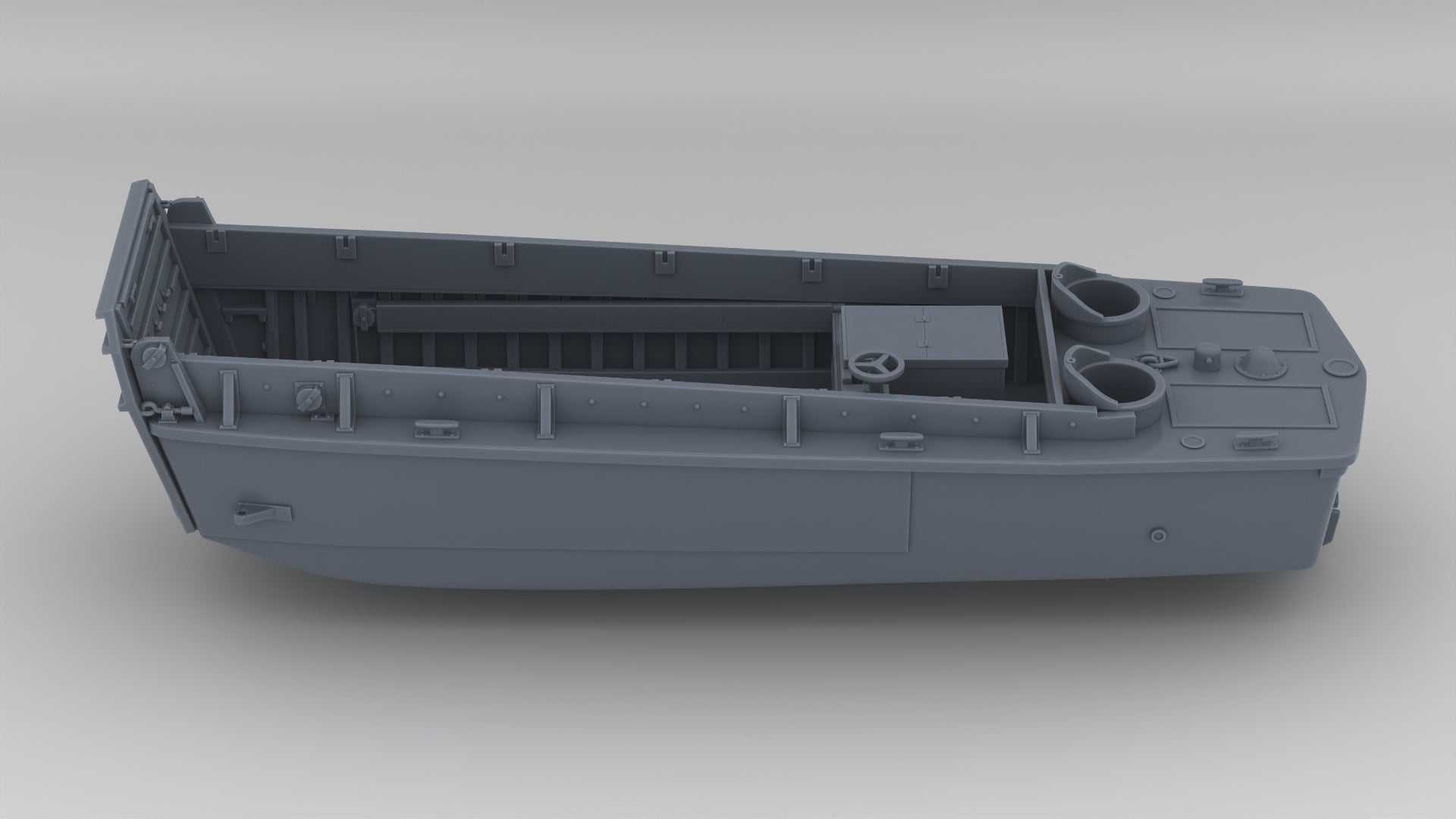 1/96 LCVP Higgins Boat (1945) - distefan 3d print