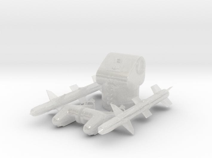 1/96 MK12 set (GMLS) RIM-8 talos missiles Kit - distefan 3d print