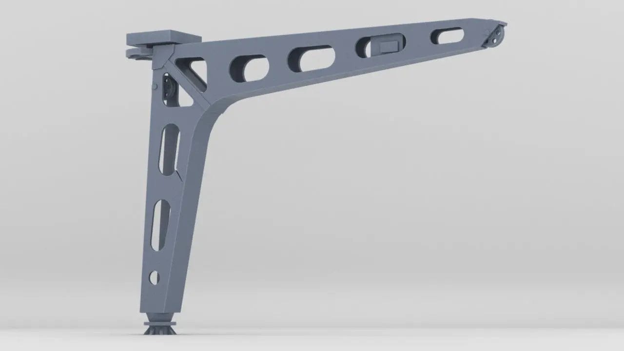 1/96 US Essex Class Boat Crane - distefan 3d print