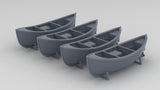 1/96 US Liberty-class 24ft Lifeboats Set (4pcs)