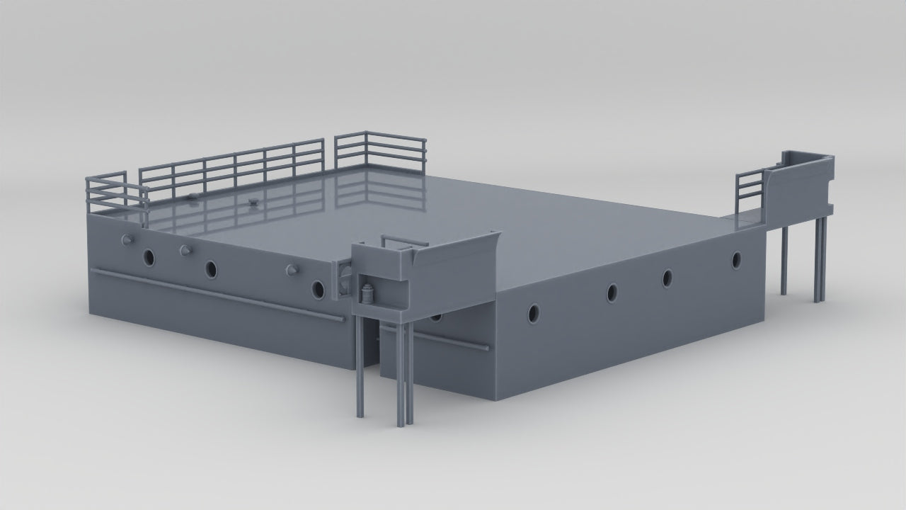 1/96 US Liberty-class Boat Deck - distefan 3d print