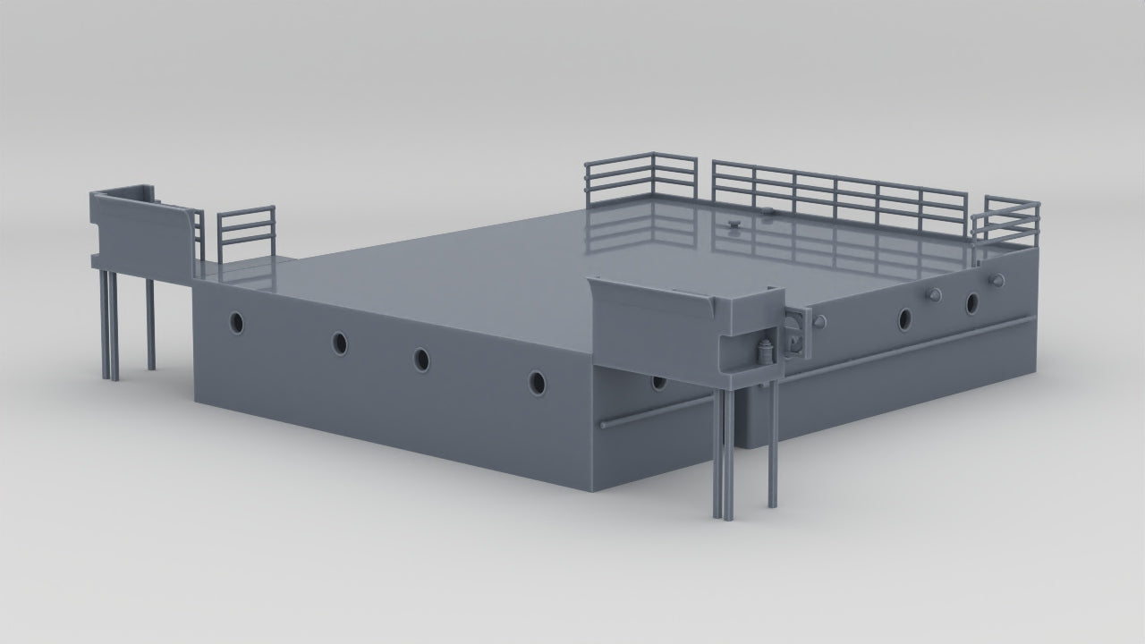 1/96 US Liberty-class Boat Deck - distefan 3d print