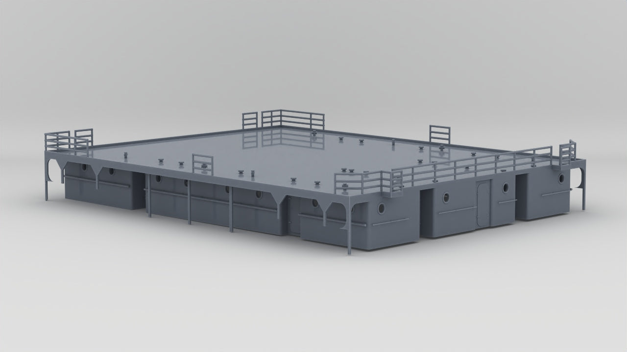 1/96 US Liberty-class Upper Deck - distefan 3d print