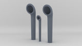 1/96 US Liberty-class Upper Deck Cowl Vent Set (3pcs)