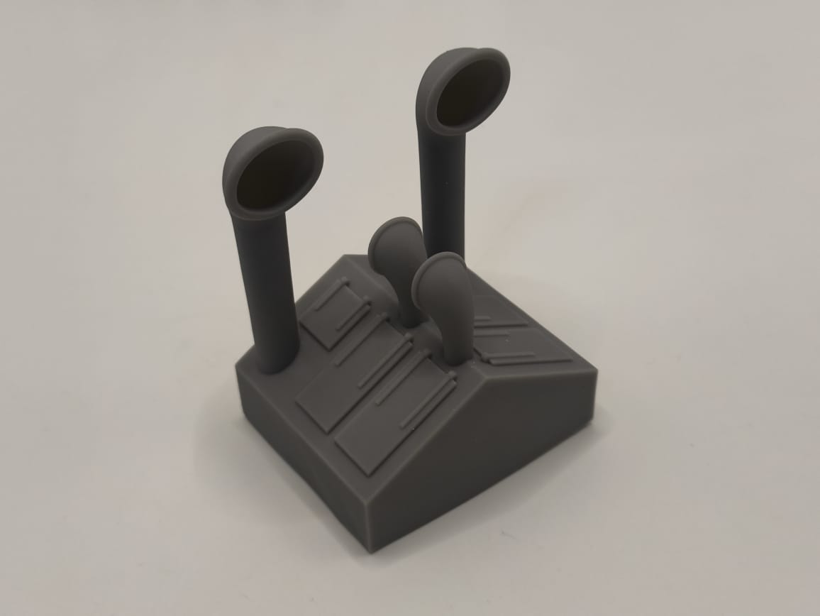 1/96 US Liberty-class Upper Deck Engine Room Skylight - distefan 3d print