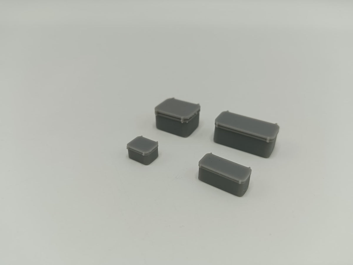 1/96 US Liberty-class Upper Deck Lockers Set (4pcs) - distefan 3d print