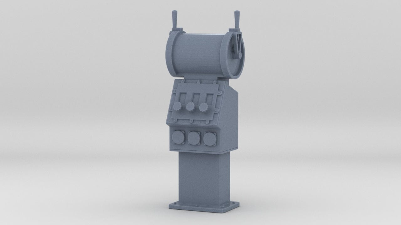 1/96 US Navy Ship's Engine Order Telegraph v3 - distefan 3d print