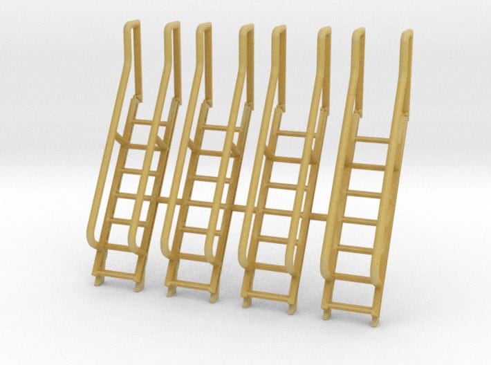 1/96 US typical ladders set 4pcs - distefan 3d print