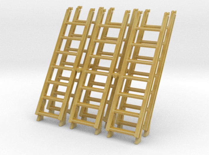 1/96 US Typical ladders set 6pcs - distefan 3d print
