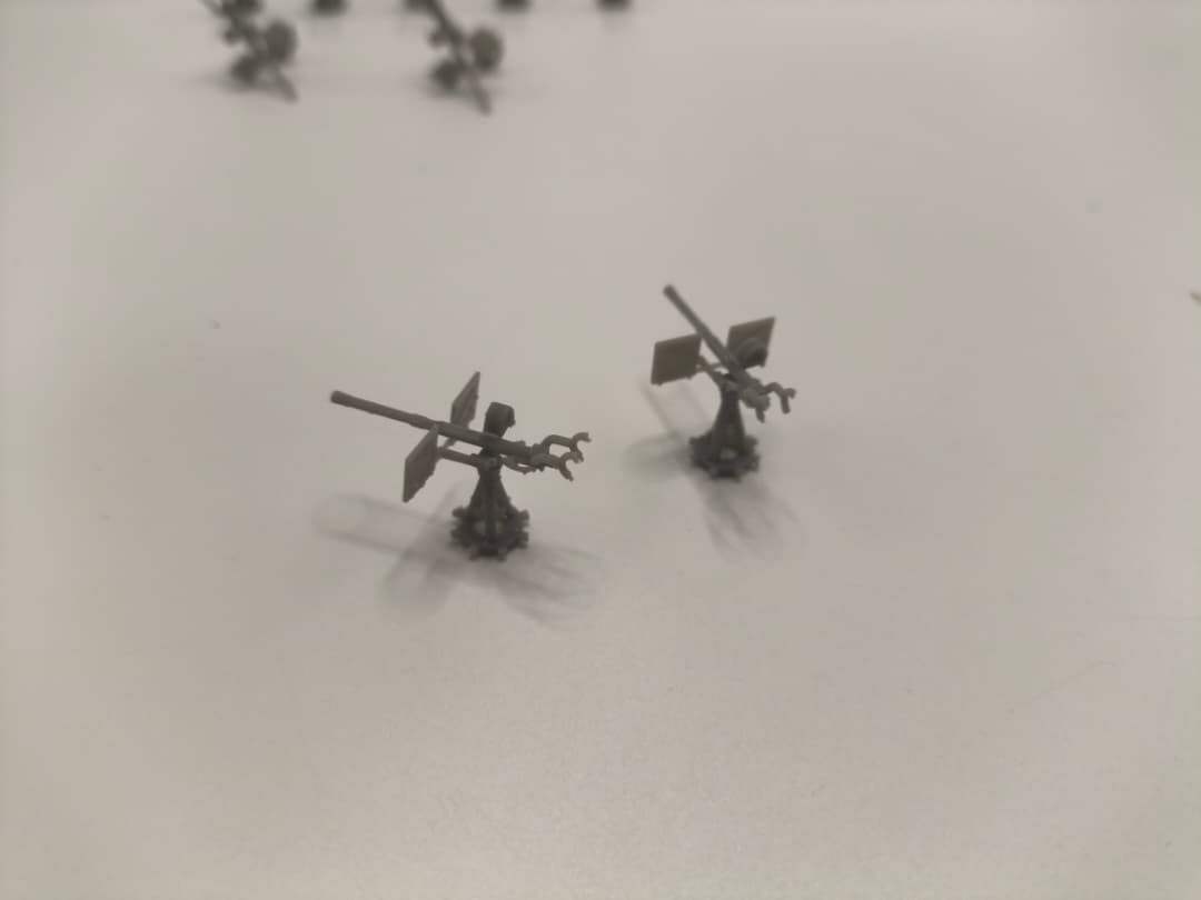1/96 USN 20mm Single Oerlikon Mk10 w/ Shield Set (10pcs) Protosoon