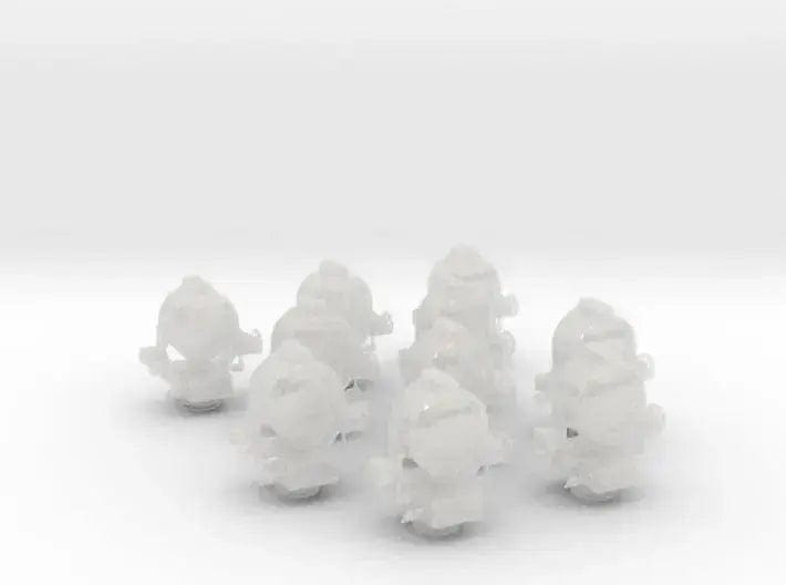 1/96 USN 36 inch searchlight set 10pcs - distefan 3d print