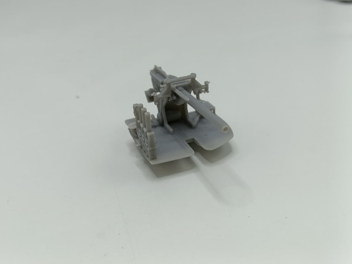 1/96 USN 5-inch 25 (12.7 cm) Deck AA Gun- distefan 3d print