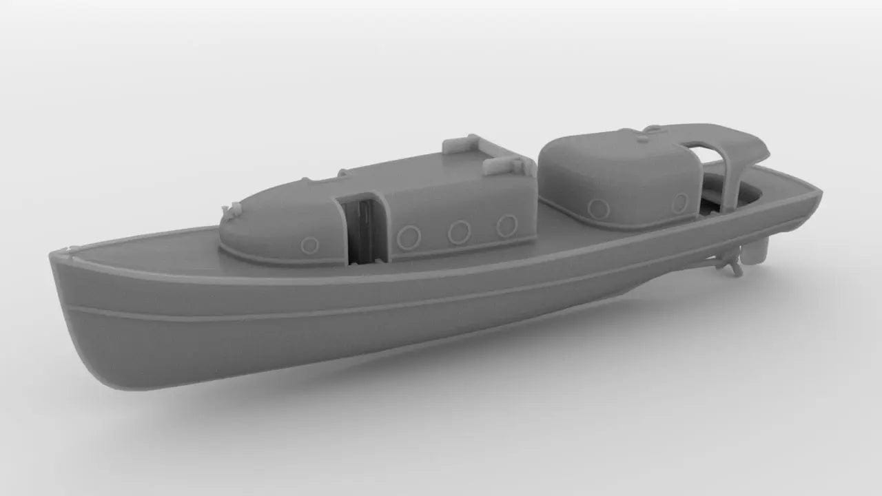 1/96 USN Admirals Boat - distefan 3d print