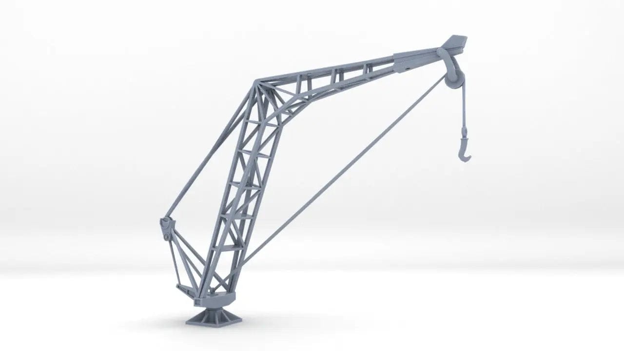 1/96 USN Aircraft Crane - distefan 3d print