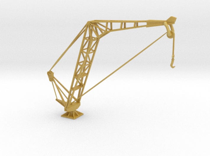 1/96 USN aircraft crane - distefan 3d print