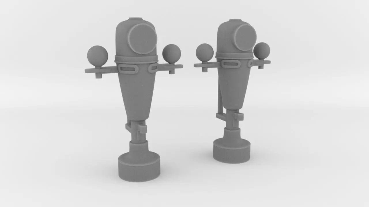 1/96 USN Binnacle Set (2 pcs) - distefan 3d print