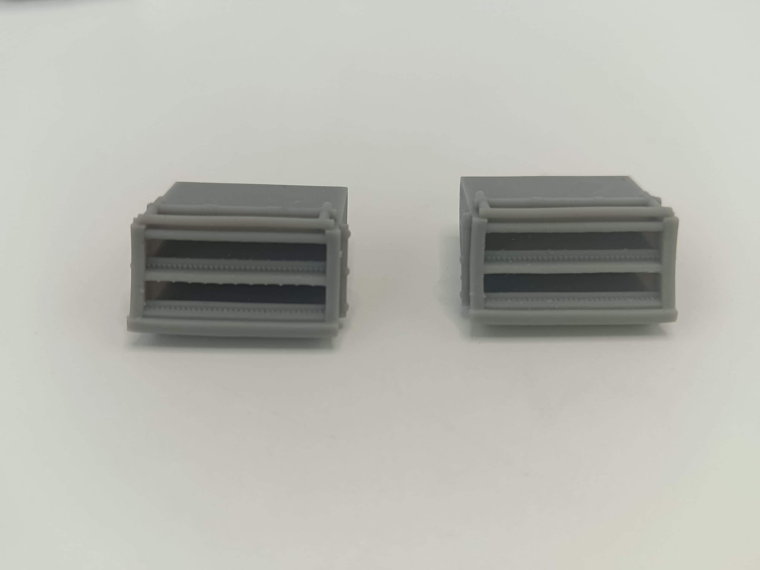 1/96 USN Box for Signal Flag Set (2pcs) Resin3Dinteractive – alternate view