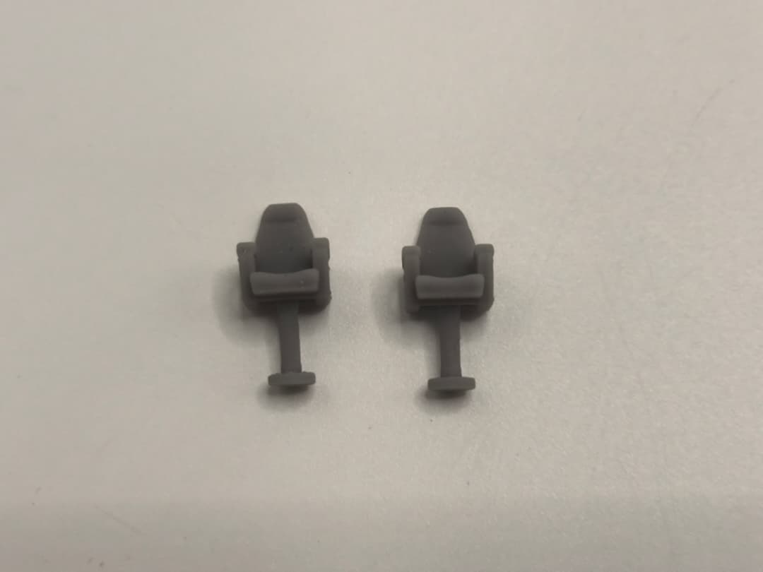 1/96 USN Captain Chair Set (2pcs) Resin3Dinteractive – alternate view