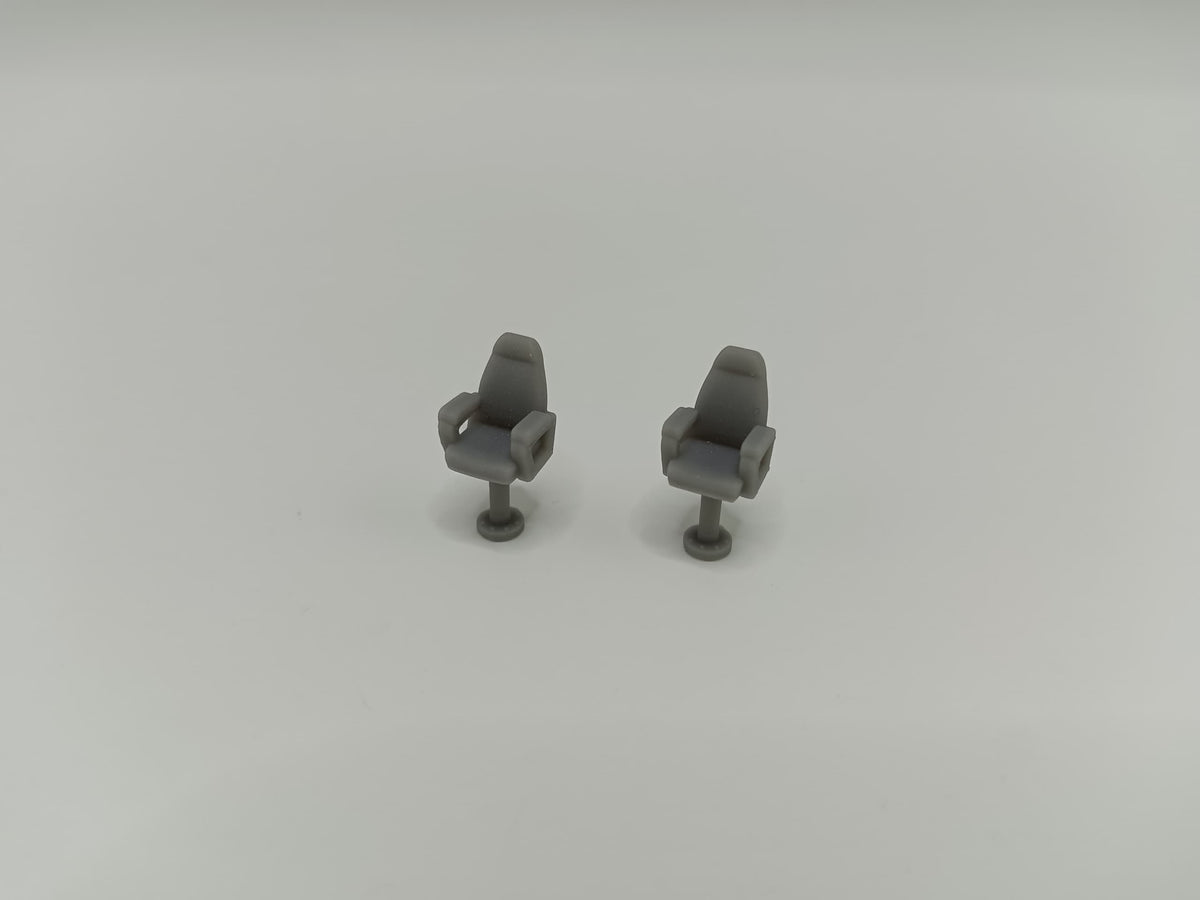 1/96 USN Captain Chair Set (2pcs) - distefan 3d print – alternate view